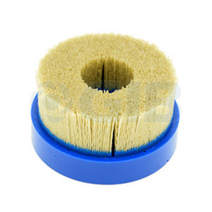 Дисковая щетка - DA075025DM120 - Huzhou Golden Industrial Brush Co., Ltd. - для отделки / для галтовки / абразивная