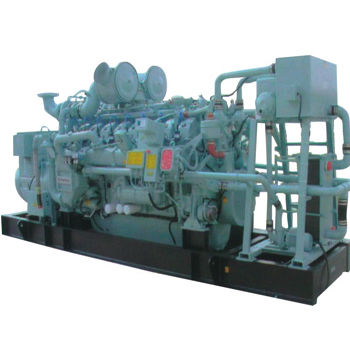 Газовая генераторная установка - BS - Guangdong Binshi Power Technology Company - монофазовая / стационарная / с охлаждением водой
