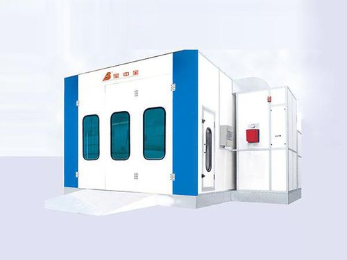 Закрытая окрасочная кабина - BZB-8300 - Guangdong Jingzhongjing Industrial Painting Equipments Co., Ltd. - для транспортных средств / с фильтром / вентилируемая