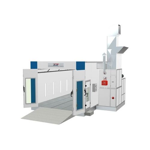Закрытая окрасочная кабина - BZB-8200C - Guangdong Jingzhongjing Industrial Painting Equipments Co., Ltd. - для транспортных средств / с фильтром / вентилируемая