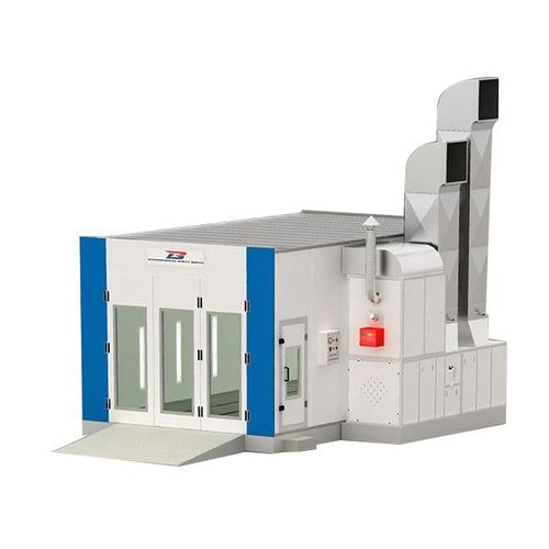 Закрытая окрасочная кабина - BZB-T8000AU - Guangdong Jingzhongjing Industrial Painting Equipments Co., Ltd. - для транспортных средств / с фильтром / вентилируемая