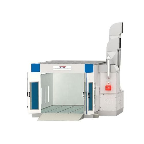 Закрытая окрасочная кабина - BZB-T8000EU - Guangdong Jingzhongjing Industrial Painting Equipments Co., Ltd. - для транспортных средств / с фильтром / автоматическая