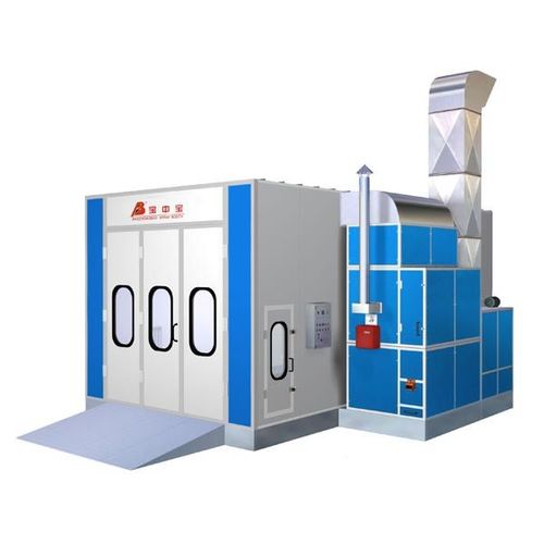 Закрытая окрасочная кабина - BZB-FB-1200  - Guangdong Jingzhongjing Industrial Painting Equipments Co., Ltd. - для транспортных средств / с фильтром / вентилируемая