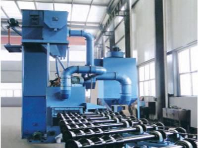 Дробеструйный аппарат с роликовым конвейером - Guangdong Jingzhongjing Industrial Painting Equipments Co., Ltd.