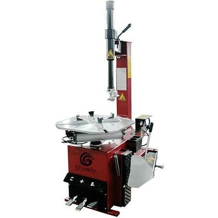 Шиномонтажный станок для легковых автомобилей - B-201GB - Guangdong Jingzhongjing Industrial Painting Equipments Co., Ltd. - автоматический / вертикальный / с поворотным кронштейном