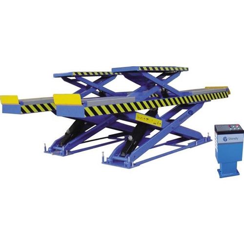 Ножничный автомобильный подъемник - G series - Guangdong Jingzhongjing Industrial Painting Equipments Co., Ltd. - 3,5 тонны / гидравлический / для легковых автомобилей