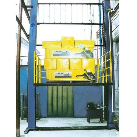 Четырехстоечный автомобильный подъемник - Guangdong Jingzhongjing Industrial Painting Equipments Co., Ltd. - гидравлический / для легковых автомобилей / с платформой