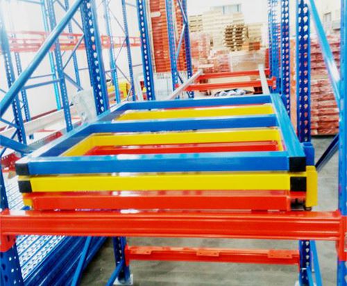 Стеллаж push-back - Shanghai Calin Logistic Equipment Co., Ltd. - для высоких нагрузок / с поддоном