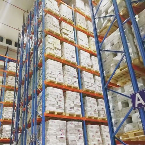 Двусторонний стеллаж - Shanghai Calin Logistic Equipment Co., Ltd. - двойная глубина / с поддоном