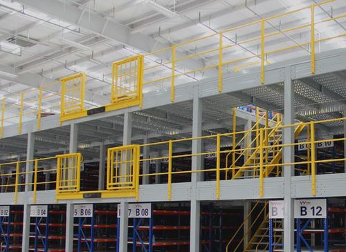 Промышленный этажный стеллаж с системой укладки - Shanghai Calin Logistic Equipment Co., Ltd. - для платформы / для складов