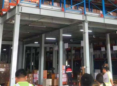 Промышленный этажный стеллаж с системой укладки - Shanghai Calin Logistic Equipment Co., Ltd. - для промышленного пола / для складов