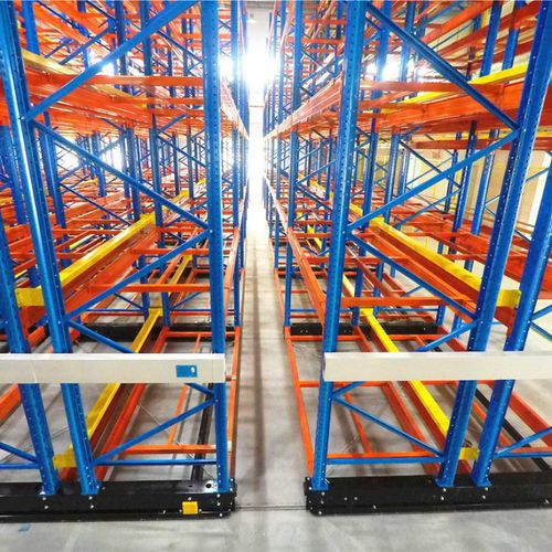 Мобильный стеллаж - Shanghai Calin Logistic Equipment Co., Ltd. - с поддоном / автоматизированный / электрический