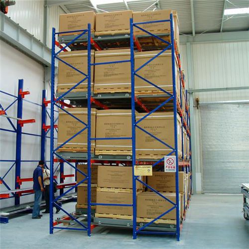 Стеллаж push-back - Shanghai Calin Logistic Equipment Co., Ltd. - по индивидуальному заказу / с поддоном