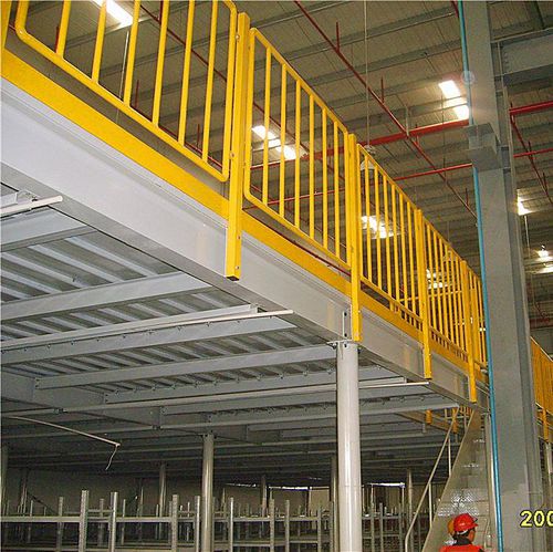 Многоступенчатый промышленный этажный стеллаж - Shanghai Calin Logistic Equipment Co., Ltd. - для платформы / для складов