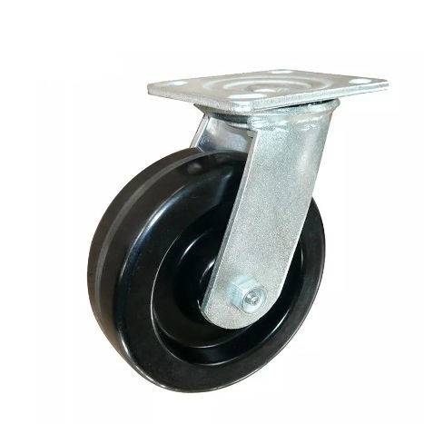 Поворотный ролик - 600PS-100050R-06 - Taizhou Wanda Casters & Hardware Mfg. Co., Ltd. - с пластиной / двойной / из стали