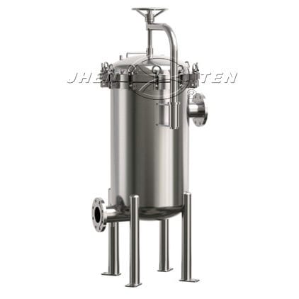 Картер для фильтра с множеством отделений - JTGDS series - Wenzhou Jhenten Machinery Co., Ltd. - для жидкостей / из нержавеющей стали