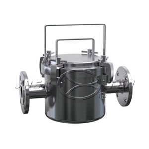 Жидкостный фильтр - JTGCX series - Wenzhou Jhenten Machinery Co., Ltd. - для жидких пищевых продуктов и напитков / с пластинами / магнитный