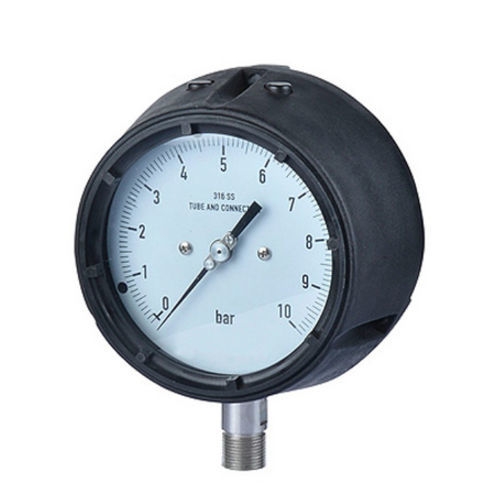 Аналоговый манометр - YQS  - Ningbo Konoo Instrument MFG. Co., Ltd. - из нержавеющей стали / из алюминия / из полипропилена