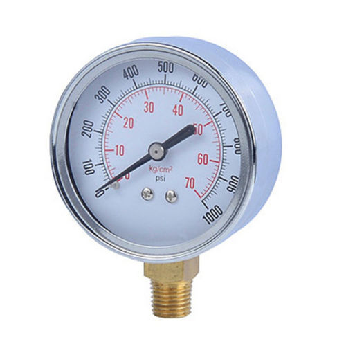 Манометр со шкалой - C2SB-63B - Ningbo Konoo Instrument MFG. Co., Ltd. - из латуни / из нержавеющей стали