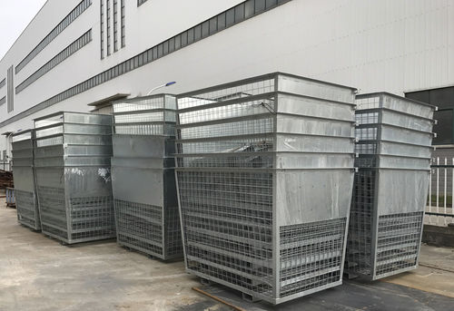 Контейнер для отходов из металла - Hero Equipment (Yangzhou) Co., Ltd. - для промышленных отходов / открытый / штабелируемый