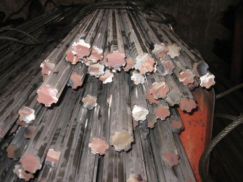 Вал из стали - Nanjing Hengjie Industrial Co., Ltd. - рифленый