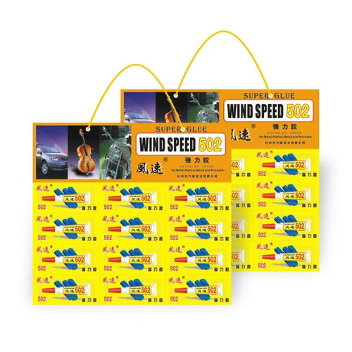 Клей для металла - Wind speed 502 - Henco - для дерева / для пластмассы / однокомпонентный