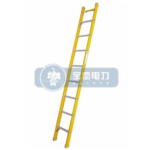 Выдвижная лестница из стеклопластика - RLFS series - Suzhou Baofu Electrical&Safety Equipments Co., Ltd. - простая