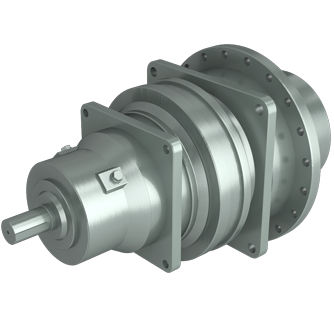 Планетарный редуктор - P Type - Shanghai Eastwell Gear Reducer Co., Ltd. - коаксиальный / со сплошным валом / 20-50 Nm