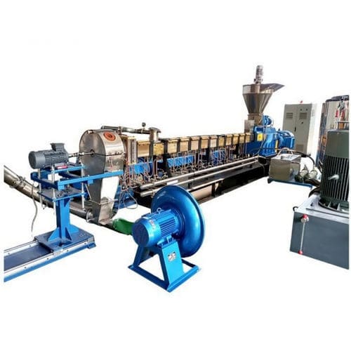 Двухвинтовой экструдер - TSE-75 - Nanjing Haisi Extrusion Equipment Co., Ltd. - для гранулирования / для PE / для PS