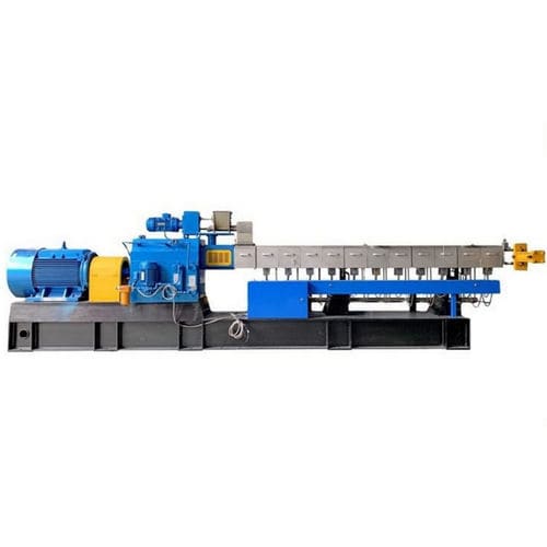 Экструзионная линия двойной шнек - TSH-65  - Nanjing Haisi Extrusion Equipment Co., Ltd. - для гранулирования / для компаундирования / для термопластмассы