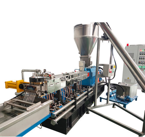 Экструдер для нетканых материалов - TSE-75B - Nanjing Haisi Extrusion Equipment Co., Ltd. - двухвинтовой / для мастербатчей