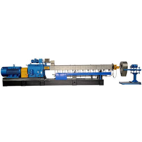 Двухвинтовой экструдер - TSE-75 - Nanjing Haisi Extrusion Equipment Co., Ltd. - для компаундирования / для эластомеров / для ТПР