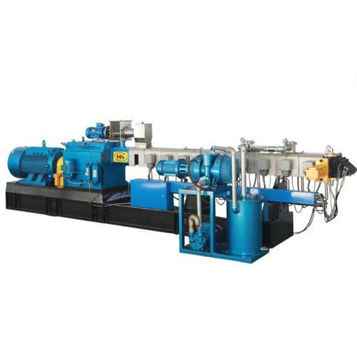 Экструдер для ТПУ - TSE-75B - Nanjing Haisi Extrusion Equipment Co., Ltd. - для термопластов, армированных длинными волокнами / двухвинтовой / компактный