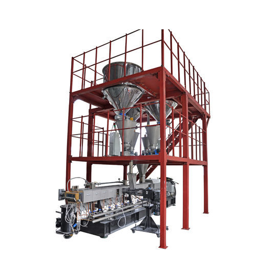 Экструдер для PP - TS series - Nanjing Haisi Extrusion Equipment Co., Ltd. - двухвинтовой / компактный