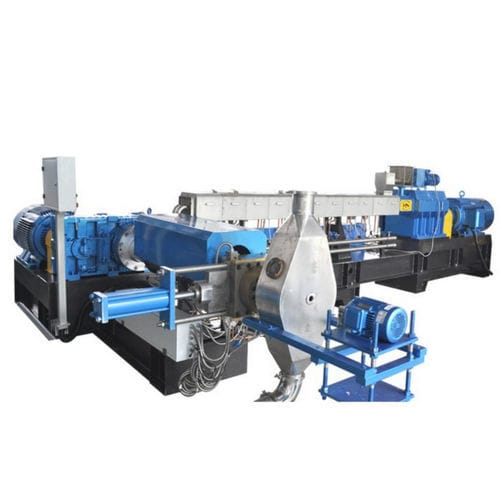 Экструдер для PP - SP 75-180 - Nanjing Haisi Extrusion Equipment Co., Ltd. - для PE / двухвинтовой / для мастербатчей