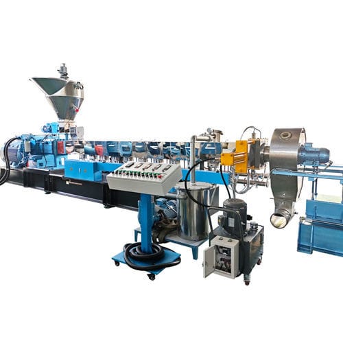 Двухвинтовой экструдер - TSE-95D  - Nanjing Haisi Extrusion Equipment Co., Ltd. - для компаундирования / для ABS / для ПЭТФ