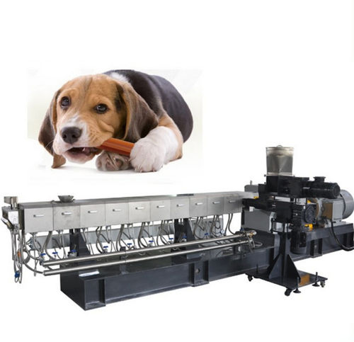 Пищевой экструдер питание для домашних животных - TSE - Nanjing Haisi Extrusion Equipment Co., Ltd. - двухвинтовой / компактный