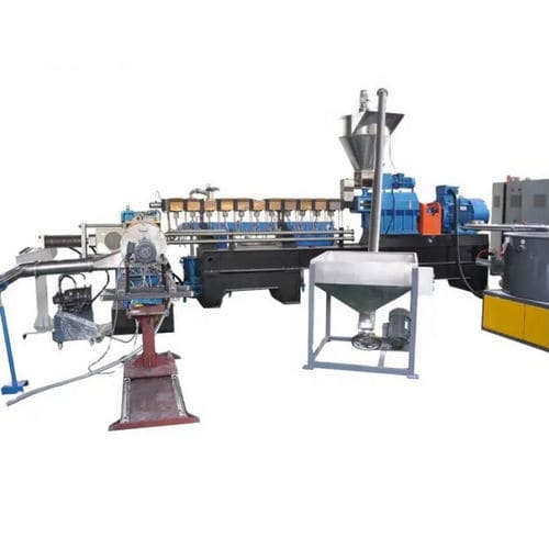 Двухвинтовой экструдер - SP 75-180  - Nanjing Haisi Extrusion Equipment Co., Ltd. - для гранулирования / для ПВХ / для PE