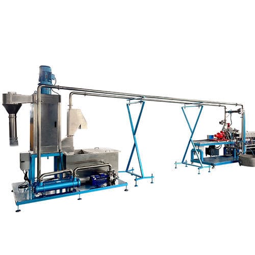 Гранулятор с головкой с водяным кольцом - Nanjing Haisi Extrusion Equipment Co., Ltd. - с головкой под водой / стренговый