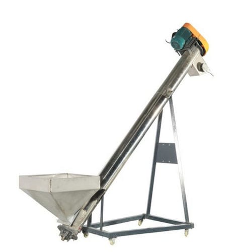 Подающее устройство с коническим винтом - Nanjing Haisi Extrusion Equipment Co., Ltd. - для конвейерной доставки