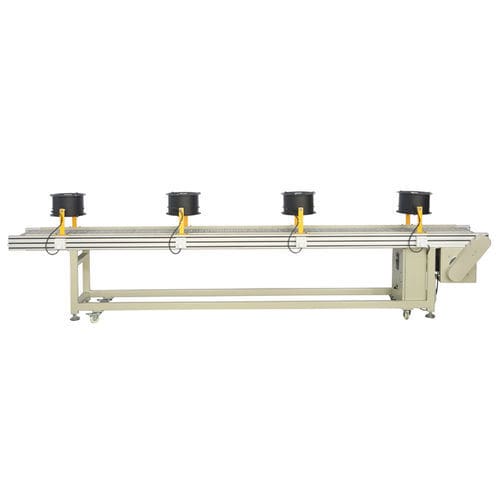 Ленточный конвейер - Nanjing Haisi Extrusion Equipment Co., Ltd. - горизонтальный / для охлаждения / с электродвигателем