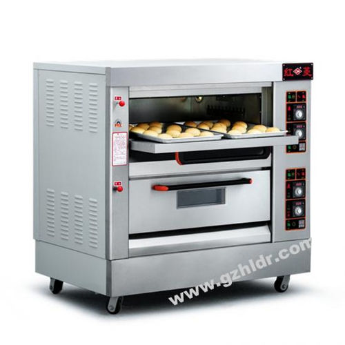 Печь для пищевой промышленности с подом - HLY-204 - Guangzhou Hongling Electric Heating Equipment - с несколькими уровнями / для хлеба / для обогрева
