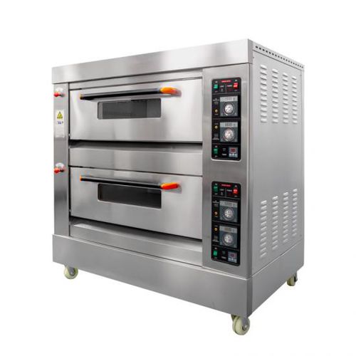 Печь для пищевой промышленности с подом - HLY series - Guangzhou Hongling Electric Heating Equipment - с несколькими уровнями / для пиццы / для печенья