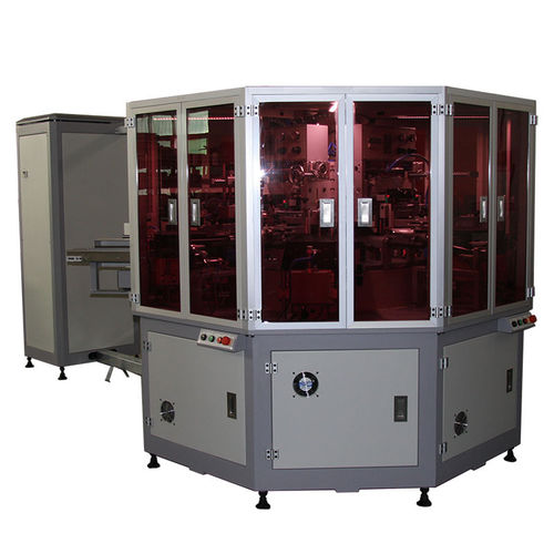 Машина для трафаретной печати с сервоприводом - YD-SPR36/4C - Dongguan Yaodong Machinery Manufacturing Co., Ltd. - 4-цветная / 6-цветная / для производства стекла