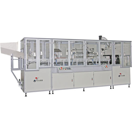 Автоматическая машина для трафаретной печати - YD-SPA101/1C - Dongguan Yaodong Machinery Manufacturing Co., Ltd. - монохромная / для пластиковых бутылок / с системой УФ-полимеризации