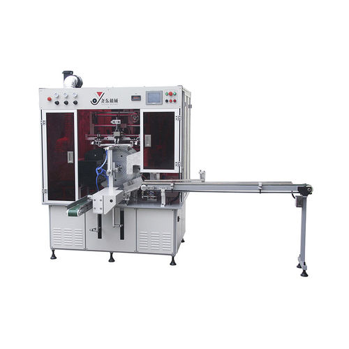 Автоматическая машина для трафаретной печати - YD-SPR12/1C - Dongguan Yaodong Machinery Manufacturing Co., Ltd. - монохромная / для пластиковых пробок / для пластиковых труб