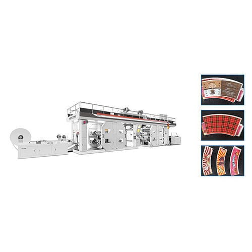 Печатная машина со струйной печатью - RS CI Flexo - Zhejiang Feida Machinery Co., Ltd. - для бумаги / для пластиковой пленки / для алюминиевого листа