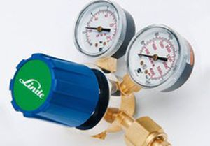 Редуктор для газов - Linde Gas - промышленный / с манометром