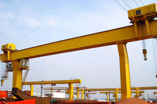 Козловой кран на рейке - Henan Kuangshan Crane Co., Ltd. - для сварки / из стали