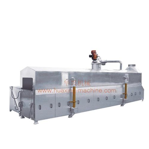 Фритюрница непрерывного действия - LX - Shantou Huaxing Machinery Factory Co., Ltd. - для снеков / электрическая